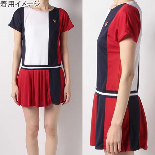 フィラ Fila レディース テニスウェア ワンピース フィラネイビー Vl2279 Vl9158 01a Rvcconst Com