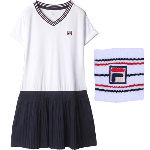 フィラ Fila レディース テニス ワンピース フィラネイビー Vl2291 Vl9158 01a Andapt Com