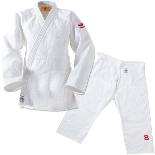 九櫻 KUSAKURA 柔道着 IJF 柔道衣 SS 上下セット レギュラーサイズ ホワイト JOEX