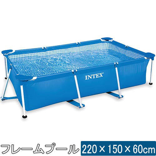 楽天市場】INTEX インテックス レクタングラー フレームプール 300×200