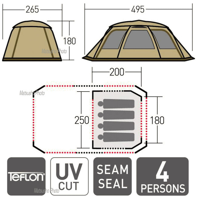【楽天市場】【24時間限定最大4000円OFFクーポン配布中!4/5限定】テント ogawa オガワ ツールームテント CAMPAL