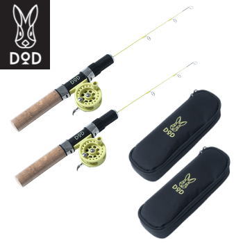 楽天市場】釣り竿セット 2本 76cm コンパクト 振り出し 穴釣り