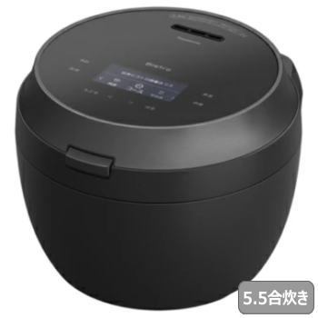 パナソニック 炊飯器 5.5合炊き Wおどり炊き 食感炊き分け 銘柄炊き分け 可変圧力IHジャー Panasonic 可変圧力IHジャー炊飯器 SR-X910D-K ブラック