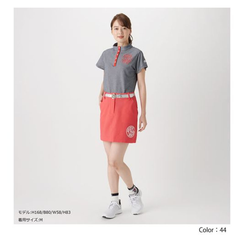 【新作2022年春夏】レディースゴルフウェアスカートミニスカートボトムス春夏ゴルフ女子|andperse|アンパスィ|AFS4002F3|ストレッチサッカースカート