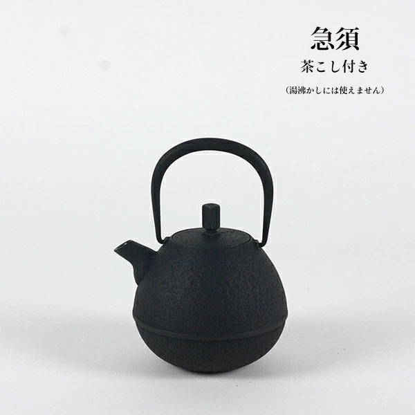 新品 鋳鐵作家・岩清水久生 空間鋳造 鉄急須 Egg 小 茶色 南部鉄瓶 23861-eggtyu_mozi.jpg
