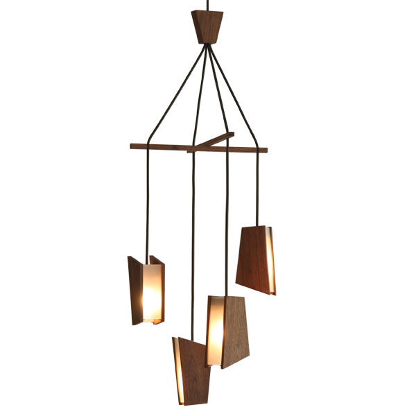 楽天市場】2are3 Pharos Pendant Lamp3連(WALNUT)【ツーアースリー