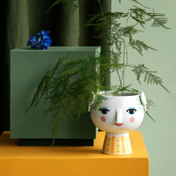 楽天市場】エヴァ フラワーポット ブルー花瓶 エヴァベース Eva Vase