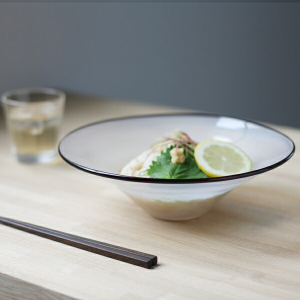 【マラソン限定クーポン配信中】fresco kasumi Bowl ( M / ivory ) iess【フレスコ カスミ ボウル 辻野剛 大阪 吹きガラス アイボリー】