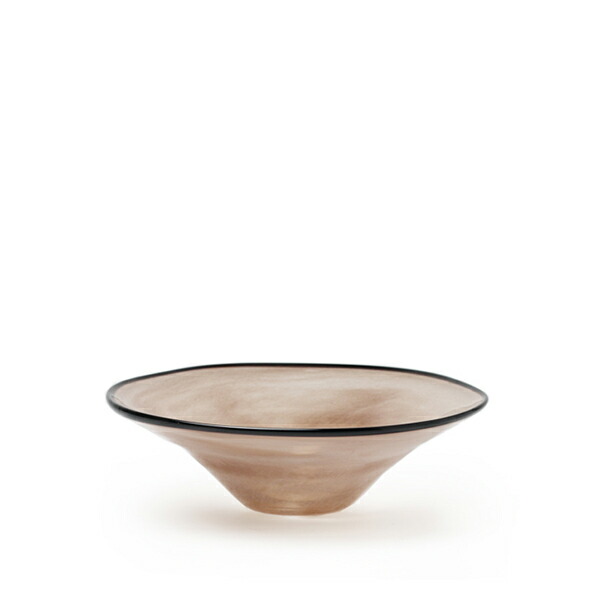 fresco kasumi Bowl ( S / purple ) iess【フレスコ カスミ ボウル 辻野剛 大阪 吹きガラス パープル】