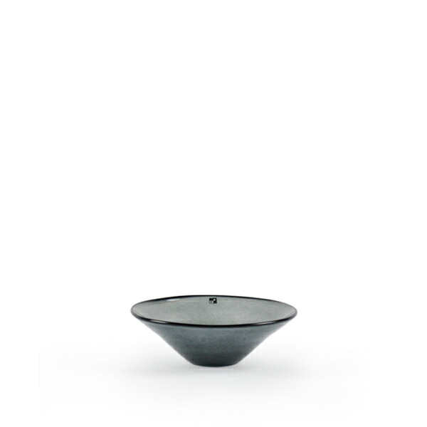 【押さえる引き換え証散り散り中】fresco kasumi Bowl ( SS / gray ) iess【瓶 カスミ どんぶり鉢 辻野剛 大阪 吹き硝子 薄墨色】