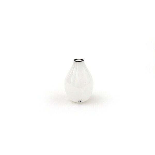 【マラソン限定クーポン配信中】fresco kasumi Mini vase (ivory) iess【フレスコ カスミ ミニ ベース 辻野剛 大阪 吹きガラス アイボリー】