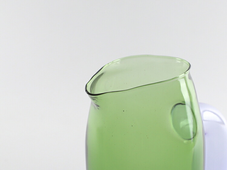 正規取扱店 HAY JUG L (Green) 506614【ヘイ ジャグ JUG 水差し ホウケイ酸ガラス 北欧 デンマーク 雑貨 Jochen  Holz ヨッヘン・ホルツ】