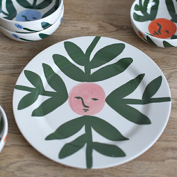 【マラソン限定クーポン配信中】正規取扱店 HAY La Pittura Plate Φ24 Blush face vine iess【正規品 ヘイ ボウル ラ・ピットゥーラ ブラッシュフェイス せっ器 エマ・コールマン 北欧 デンマーク 雑貨 ギフト お祝い クリスマス Xmas 数量限定先行リリース】