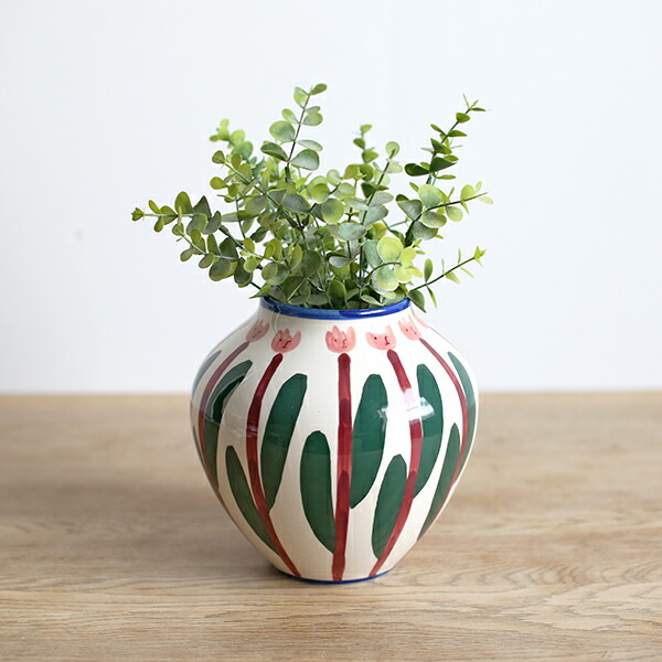 楽天市場】HAY（ヘイ）/MOROCCAN VASE L/モロッカンベース L/ブルー