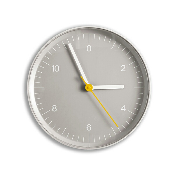 【押さえる引き換え証散り散り中】定め事取りまわし店 HAY WALL CLOCK（Grey）AF793-A659【定め事品 ヘイ 時辰儀 ウォール時辰儀 薄墨色 壁掛け時計 ジャスパー・モリソン 北欧 デンマーク王国 雑貨 JasperMorrison】