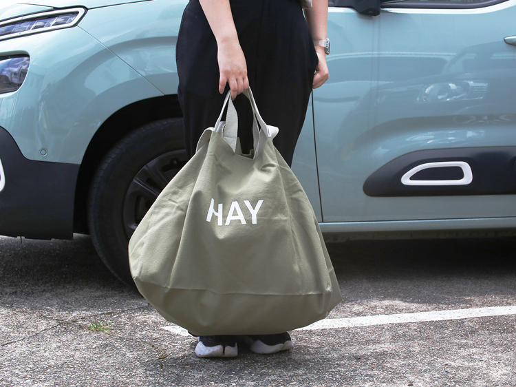 正規取扱店 HAY WEEKEND BAG No.2 Olive【ヘイ バッグ ウィークエンド