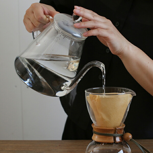 【マラソン限定クーポン配信中】【耐熱ガラス】TrendglasJena POUR OVER KANNE No.3520【ケトル トレンドグラス イエナ クラシック 耐熱ガラス サービングポット ティーポット ドイツ ハンガリー 直火可】