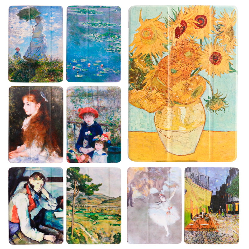 デザインケース 美術 最大67％オフ！ 絵画 iPad mini6 ケース Air5 ipad 第9世代 10.2インチ iPad9 軽量 可愛い 三つ折り保護カバー mini5 2018 第6世代 ipadmini 2019 在庫有 9.7 9.7インチ