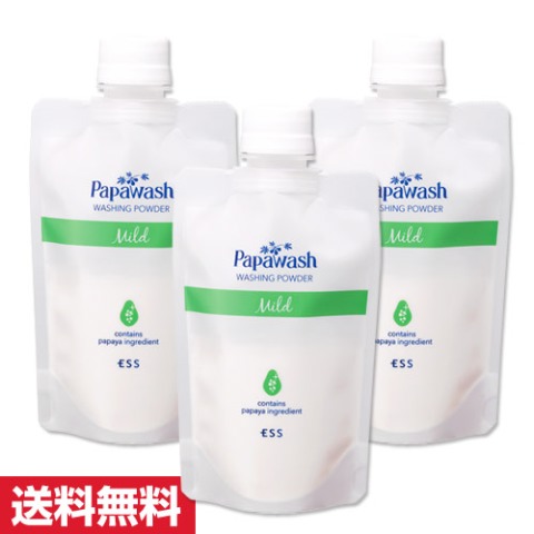 楽天市場 詰替え3袋組 パパウォッシュ ベーシックタイプ 詰替えパウチ 60g 3袋 酵素洗顔 洗顔パウダー 酵素 洗顔 洗顔料 パウダー洗顔 ニキビ予防 毛穴 角質 角質ケア ess楽天市場店