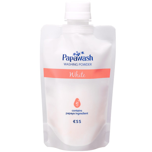 楽天市場 詰替え パパウォッシュ ホワイト 詰替えパウチ 60g ホワイトタイプ 酵素洗顔 洗顔パウダー 酵素 洗顔 洗顔料 パウダー洗顔 ニキビ予防 毛穴 角質 角質ケア ess楽天市場店