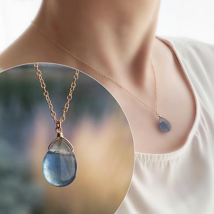 未使用品 K10YG アイオライト ネックレス 天然石 宝石質 ブルー スクエア 楽天市場】フローライト スクエア ネックレス 天然石 蛍石 ブルー