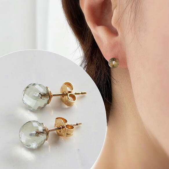 ポメころび様 グリーンアメジスト シャンデリア ピアス Degodd デゴッド CANDYピアス グリーンアメジスト [53681369