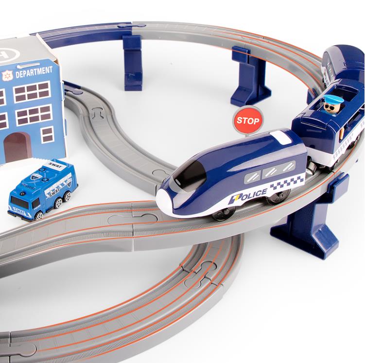知育玩具 ミニカー パズルの組み立て 車のおもちゃ 男の子 電気レールの車 おもちゃ 子供の電車カー鉄道組立 Cooltonindia Com