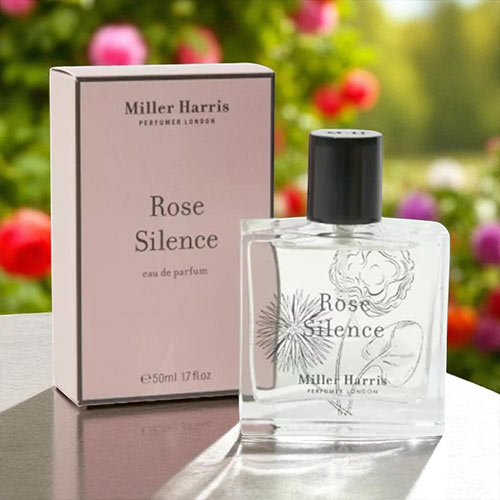【マラソン当店ポイント最大15倍！】ミラー ハリス Miller Harris ローズ サイレンス オーデパルファム EDP SP 50ml Rose Silence 香水 レディース フレグランス ギフト｜香水コスメエッセンシャスショップ