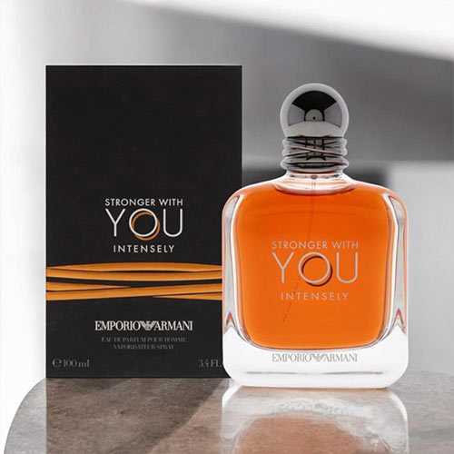 エン急性灰白髄炎 アルマーニ EMPORIO ARMANI ストロンガー ウィズユー インテンシティ EDT 100ml STRONGER WITH YOU INTENSITY メンズ 香料 芳ばしさ 差し上げ物 差し上げ物