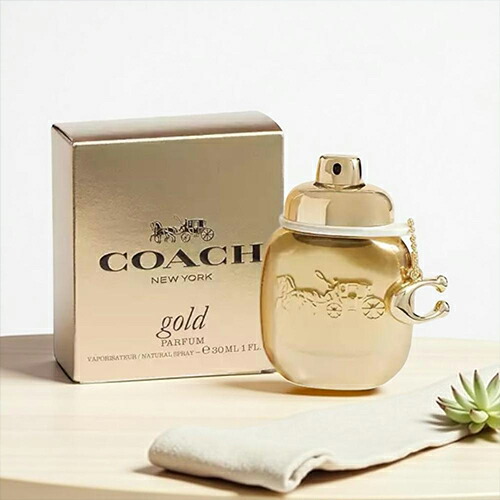 楽天市場】COACH コーチ 香水 レディース ゴールド パルファム 90mL CO