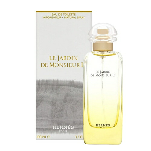 エルメス HERMES エルメス 李氏の庭 EDT 100ml LE JARDIN DE MONSIEUR LI 香水 レディース フレグランス ギフト プレゼント
