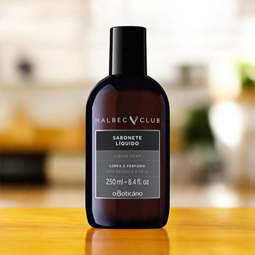 【楽天市場】オ ボチカリオ O BOTICARIO マルベック クラブ ボディソープ 250ml MALBEC CLUB SABONETE ...