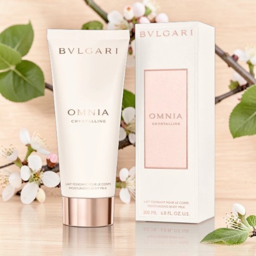 ブルガリ BVLGARI オムニア クリスタリン ボディミルク 200ml OMNIA CRYSTALLINE BODY MILK ボディケア ボディクリーム 保湿