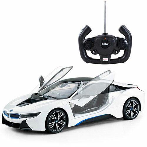 【楽天市場】【ブラックフライデー最大P6倍】送料・ラッピング無料 ライセンス公認 ラジコン RC BMW i8 114 市販モデル「白