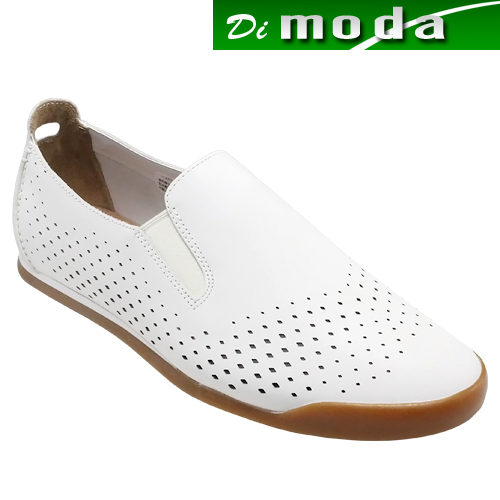 clarks white slip on shoes