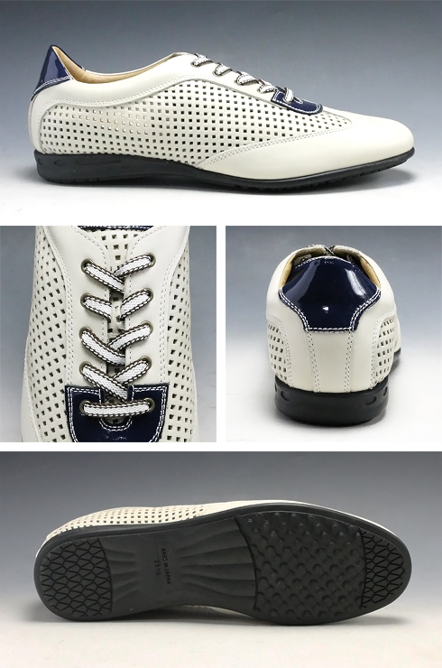 【楽天市場】マドラス/ソフト素材使用のレースアップレザースニーカー/M3003(アイボリー)/メンズ 靴：神戸の紳士靴専門店moda