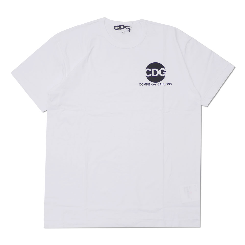 comme des garcons white shirt