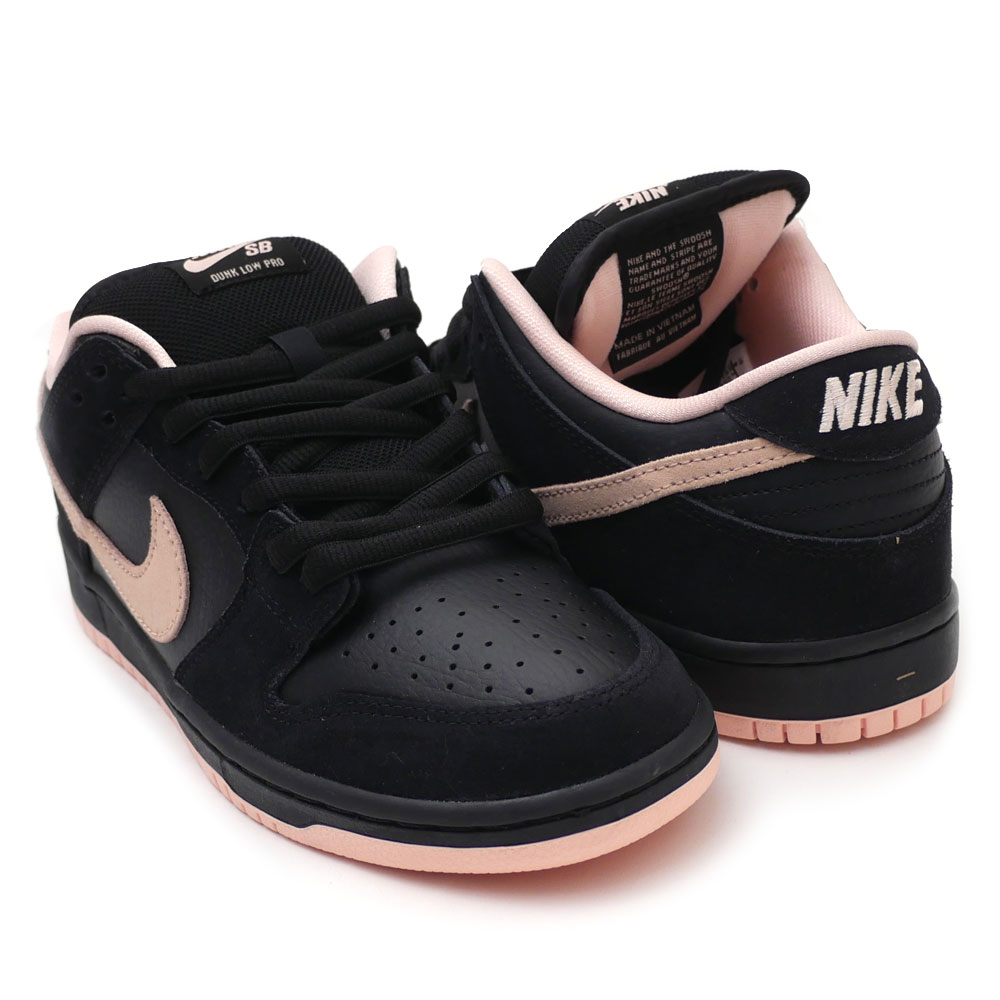 nike sb dunk low black coral