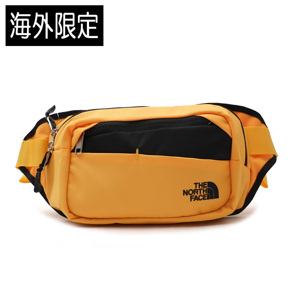 north face bum bag orange