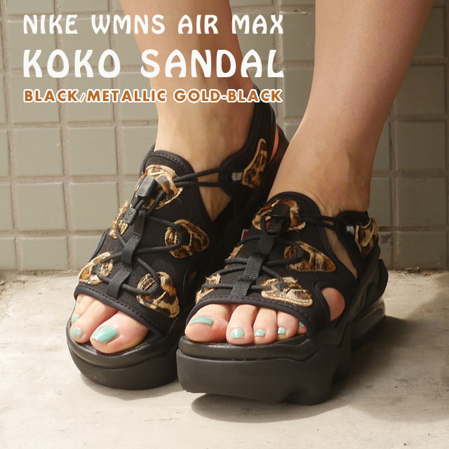 楽天市場 新品 ナイキ Nike Wmns Air Max Koko Sandal エアマックス ココ サンダル Black Metallic Gold Black Ci8798 004 メンズ レディース 新作 39ショップ ｅｓｓｅｎｓｅ