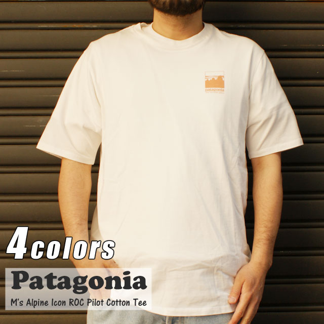 【patagonia】環境配慮のポケットTシャツアイランドデザイン patagonia】環境配慮のポケットTシャツアイランドデザイン