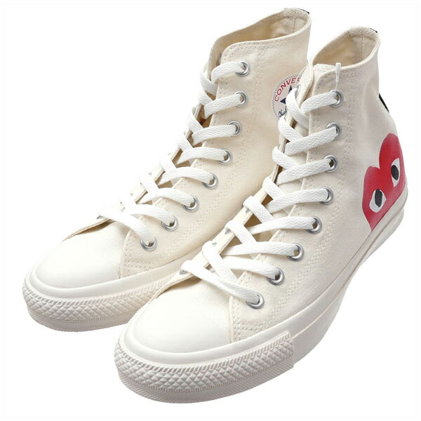 【新品】PEARLY GATES converseコラボ スニーカー ホワイト ALL STAR STUDSPATCH GS Z HI / オールスター スタッズパッチ