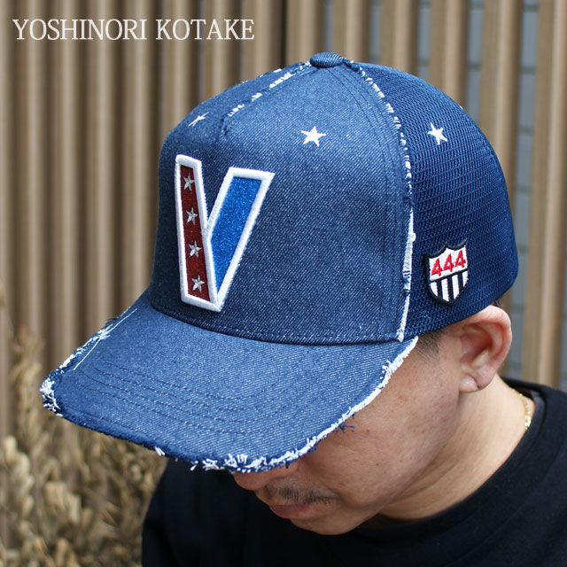 ＹＯＳＨＩＮＯＲＩ　ＫＯＴＡＫＥヨシノリ　コタケ　7スターメッシュキャップ 楽天市場】YOSHINORI KOTAKE[ヨシノリコタケ] YK3DPU-7☆ CAP
