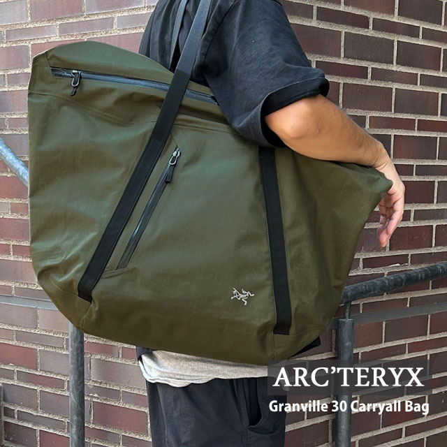 未使用品アークテリクス グランヴィル 30 キャリーオール バッグ黒Black Arc'teryx アークテリクス グランヴィル 30 キャリーオール