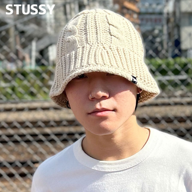 即完売 stussy Knit bucket hat ステューシー　バケハ 希少 楽天市場】【月間優良ショップ 8度受賞】 新品 ステューシー