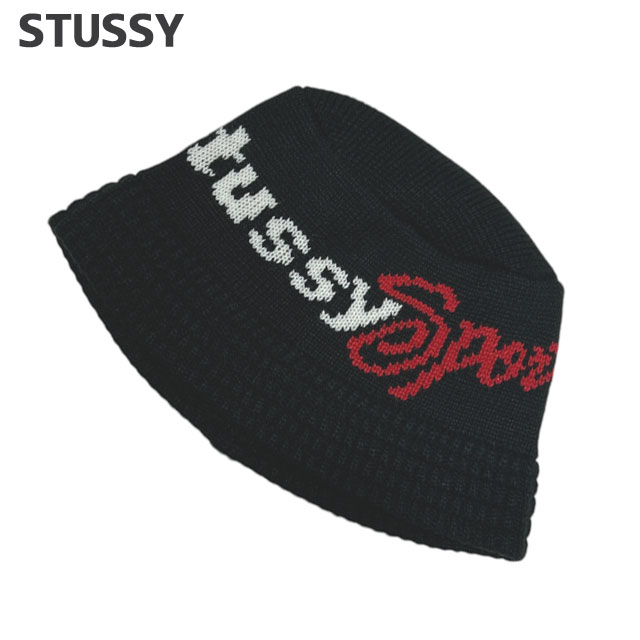 即完売 stussy Knit bucket hat ステューシー　バケハ 希少 STUSSY ステューシー バケット ハット Stussy Sport Knit Bucket