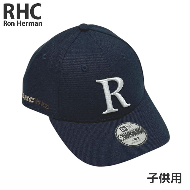 キッズ Ronherman別注 NEW ERA R Logo Cap Ron Herman 新品 ロンハーマン RHC x ニューエラ NEW ERA CHILD