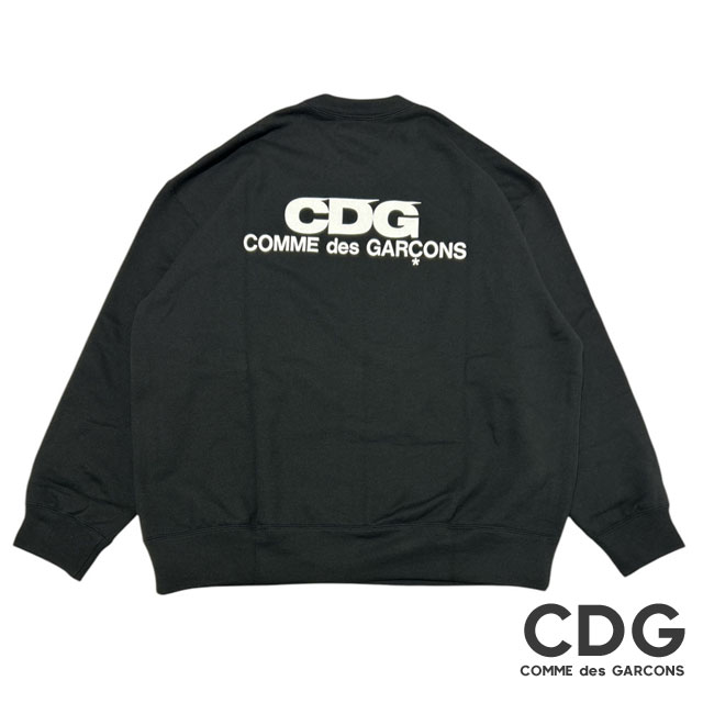 COMME des GARCONS CDG オーバーサイズ スウェット 楽天市場】コムデギャルソン オム ハーフ スウェット 黒色