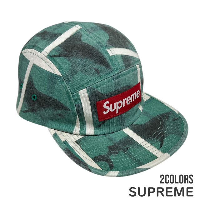 Supreme 幾何学模様 キャップ Supreme(シュプリーム) / キャップ/8 1/8/コットン/BLK/総柄