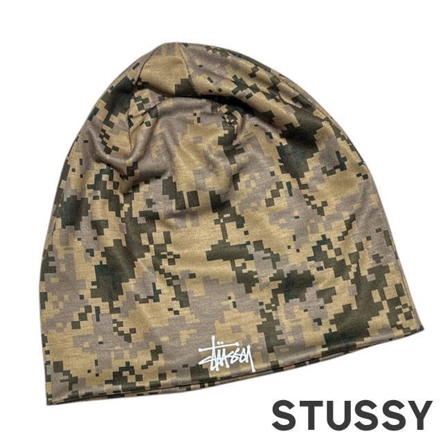 【新作】　stussy SKULLCAP DIGI CAMO ビーニー　25ss STUSSY ステューシー ニット帽 Digi Camo Skullcap ( stussy